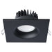 Remote Driver LED Downlight Satco S11634R1 10 Watt LED Direct Wire Downlight - Remote Driver - CCT Selectable - Dimmable - Square - Black Finish Satco