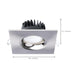 Remote Driver LED Downlight Satco S11635R1 10 Watt LED Direct Wire Downlight - Remote Driver - CCT Selectable - Dimmable - Square - Brushed Nickel Finish Satco