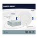 Downlight Satco S11636 Starfish - 8 Watt LED Direct Wire Downlight - 4-Inch - Remote Driver - RGBTW - Round - White Finish Satco
