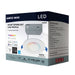 Downlight Satco S11636 Starfish - 8 Watt LED Direct Wire Downlight - 4-Inch - Remote Driver - RGBTW - Round - White Finish Satco