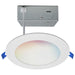 Downlight Satco S11637 Starfish - 11 Watt LED Direct Wire Downlight - 6-Inch - Remote Driver - RGBTW - Round - White Finish Satco