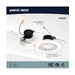 Downlight Satco S11639 Starfish - 11 Watt LED Retrofit Downlight - 5-6 Inch - RGBTW - Round - White Finish Satco