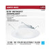 Downlight Retrofit Satco S11646 12.5 Watt LED High Lumen Downlight Retrofit - 5-6 Inch - 27K/30K/35K/40K/50K CCT Selectable - 120 Volts - Dimmable - White Finish Satco