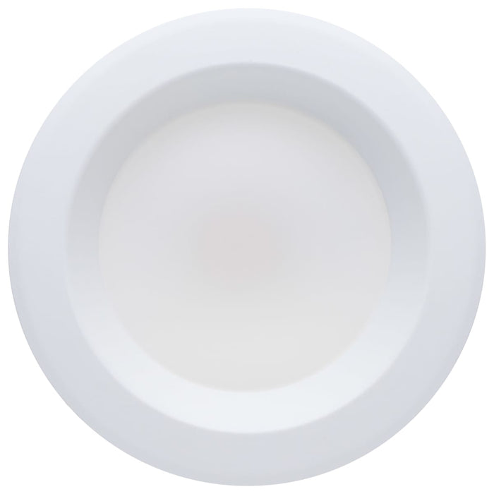 Downlight Retrofit Satco S11647 10 Watt LED High Output Downlight Retrofit - 4 Inch - 27K/30K/35K/40K/50K CCT Selectable - Round - White Finish Satco