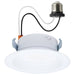 Downlight Retrofit Satco S11647 10 Watt LED High Output Downlight Retrofit - 4 Inch - 27K/30K/35K/40K/50K CCT Selectable - Round - White Finish Satco