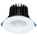 Remote Driver LED Downlight Satco S11670 16/20/24 Watt LED Remote Driver Downlight - 27K/30K/35K/40K/50K CCT - Field Selectable - Round - White Finish - Dual Dimming - 120-277 Volt Satco