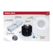 Remote Driver LED Downlight Satco S11670 16/20/24 Watt LED Remote Driver Downlight - 27K/30K/35K/40K/50K CCT - Field Selectable - Round - White Finish - Dual Dimming - 120-277 Volt Satco