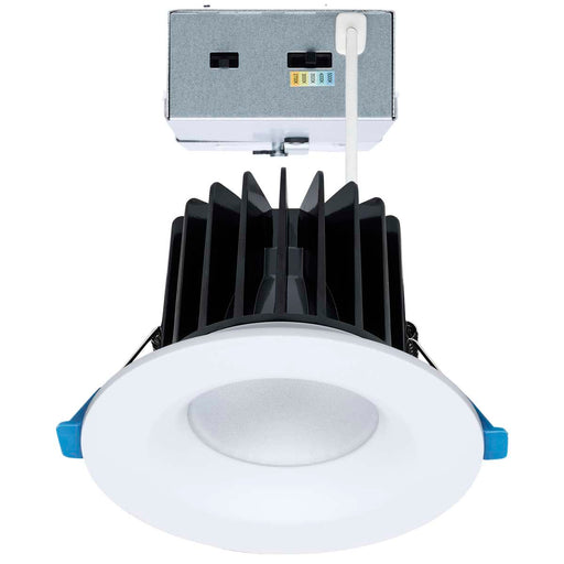 Remote Driver LED Downlight Satco S11670 16/20/24 Watt LED Remote Driver Downlight - 27K/30K/35K/40K/50K CCT - Field Selectable - Round - White Finish - Dual Dimming - 120-277 Volt Satco