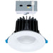 Remote Driver LED Downlight Satco S11670 16/20/24 Watt LED Remote Driver Downlight - 27K/30K/35K/40K/50K CCT - Field Selectable - Round - White Finish - Dual Dimming - 120-277 Volt Satco