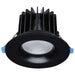 Remote Driver LED Downlight Satco S11671 16/20/24 Watt LED Remote Driver Downlight - 27K/30K/35K/40K/50K CCT - Field Selectable - Round - Black Finish - Dual Dimming - 120-277 Volt Satco