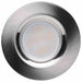 Remote Driver LED Downlight Satco S11672 16/20/24 Watt LED Remote Driver Downlight - 27K/30K/35K/40K/50K CCT - Field Selectable - Round - Brushed Nickel Finish - Dual Dimming - 120-277 Volt Satco