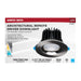 Remote Driver LED Downlight Satco S11672 16/20/24 Watt LED Remote Driver Downlight - 27K/30K/35K/40K/50K CCT - Field Selectable - Round - Brushed Nickel Finish - Dual Dimming - 120-277 Volt Satco