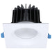Remote Driver LED Downlight Satco S11673 16/20/24 Watt LED Remote Driver Downlight - 27K/30K/35K/40K/50K CCT - Field Selectable - Square - White Finish - Dual Dimming - 120-277 Volt Satco