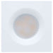Remote Driver LED Downlight Satco S11673 16/20/24 Watt LED Remote Driver Downlight - 27K/30K/35K/40K/50K CCT - Field Selectable - Square - White Finish - Dual Dimming - 120-277 Volt Satco