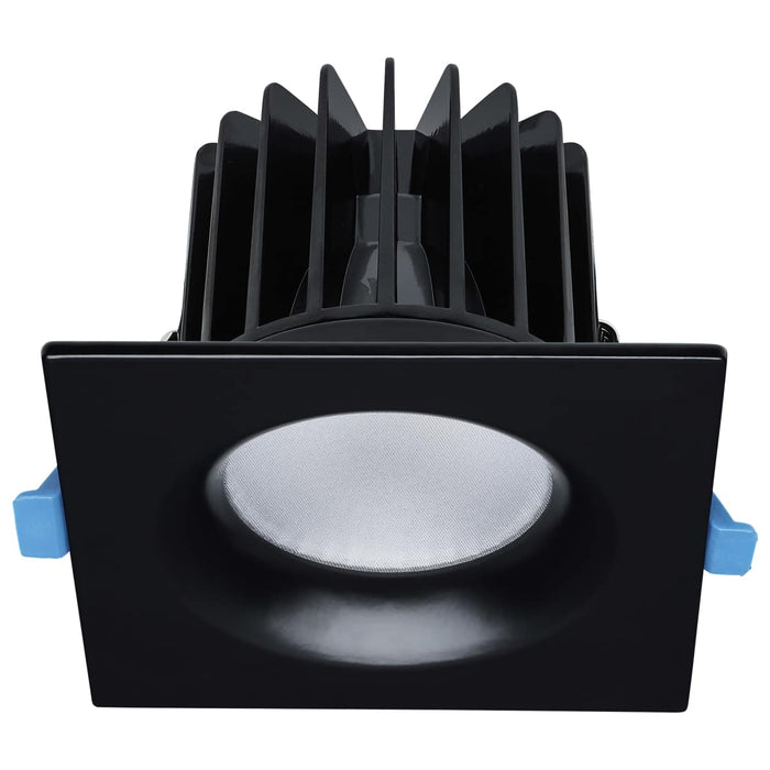 Remote Driver LED Downlight Satco S11674 16/20/24 Watt LED Remote Driver Downlight - 27K/30K/35K/40K/50K CCT - Field Selectable - Square - Black Finish - Dual Dimming - 120-277 Volt Satco