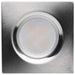 Remote Driver LED Downlight Satco S11675 16/20/24 Watt LED Remote Driver Downlight - 27K/30K/35K/40K/50K CCT - Field Selectable - Square - Brushed Nickel Finish - Dual Dimming - 120-277 Volt Satco