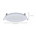 Remote Driver LED Downlight Satco S11680 8 Watt LED Direct Wire Performer Series Downlight - Remote Driver - 4 Inch - 27K/3K/35K/4K/5K CCT Selectable - Round - Flat Face - White Finish Satco