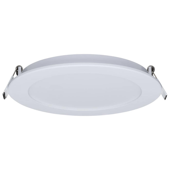 Remote Driver LED Downlight Satco S11681 11 Watt LED Direct Wire Performer Series Downlight - Remote Driver - 6 Inch - 27K/3K/35K/4K/5K CCT Selectable - Round - Flat Face - White Finish Satco