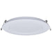 Remote Driver LED Downlight Satco S11681 11 Watt LED Direct Wire Performer Series Downlight - Remote Driver - 6 Inch - 27K/3K/35K/4K/5K CCT Selectable - Round - Flat Face - White Finish Satco