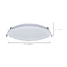 Remote Driver LED Downlight Satco S11681 11 Watt LED Direct Wire Performer Series Downlight - Remote Driver - 6 Inch - 27K/3K/35K/4K/5K CCT Selectable - Round - Flat Face - White Finish Satco