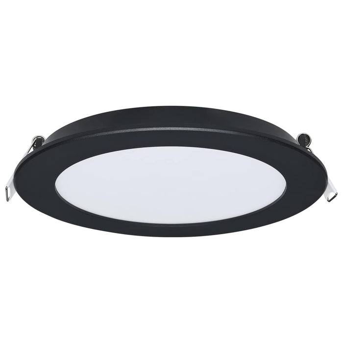 Remote Driver LED Downlight Satco S11686 11 Watt LED Direct Wire Performer Series Downlight - Remote Driver - 6 Inch - 27K/3K/35K/4K/5K CCT Selectable - Round - Flat Face - Black Finish Satco