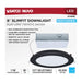Remote Driver LED Downlight Satco S11686 11 Watt LED Direct Wire Performer Series Downlight - Remote Driver - 6 Inch - 27K/3K/35K/4K/5K CCT Selectable - Round - Flat Face - Black Finish Satco