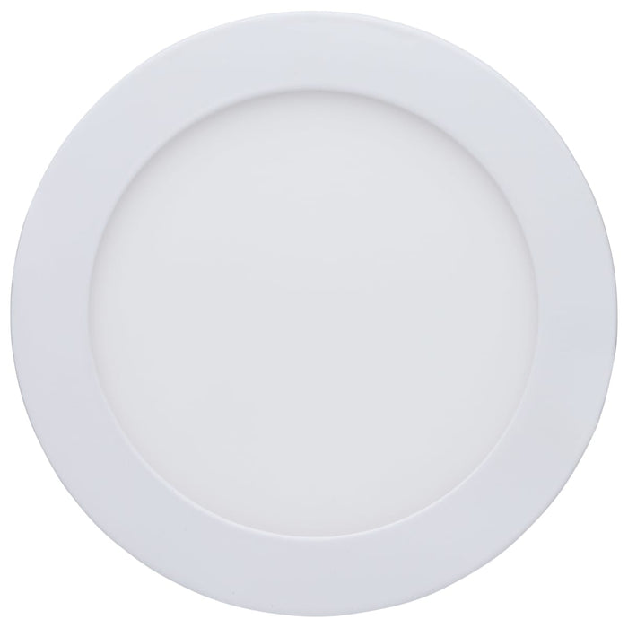 Remote Driver LED Downlight Satco S11691 11/15 Watt - LED Direct Wire Downlight - 27K/3K/35K/4K/5K CCT - Remote Driver - 6 Inch - Round - Flat Face - White Finish - 120-277 Volt - Dual Dimming Satco