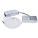 Remote Driver LED Downlight Satco S11697 15/11 Watt LED Direct Wire Downlight - 27K/3K/35K/4K/5K - 6-Inch - Dual Dimming - Round - with Integrated Emergency and Test Switch Satco