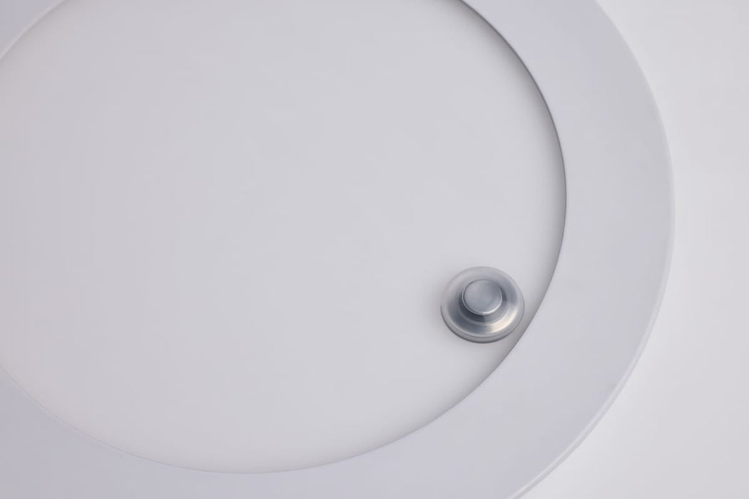Remote Driver LED Downlight Satco S11697 15/11 Watt LED Direct Wire Downlight - 27K/3K/35K/4K/5K - 6-Inch - Dual Dimming - Round - with Integrated Emergency and Test Switch Satco