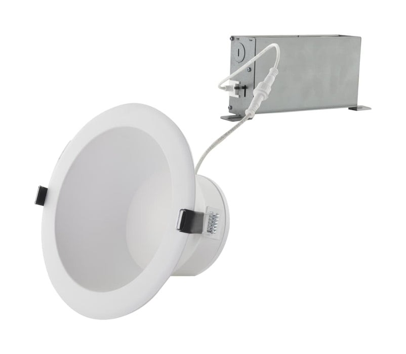 Commercial Downlight Retrofit Satco S11811 23 Watt Commercial LED Downlight - 6 in. - Color Adjustable - Lumen Adjustable - 120-277 volt Satco