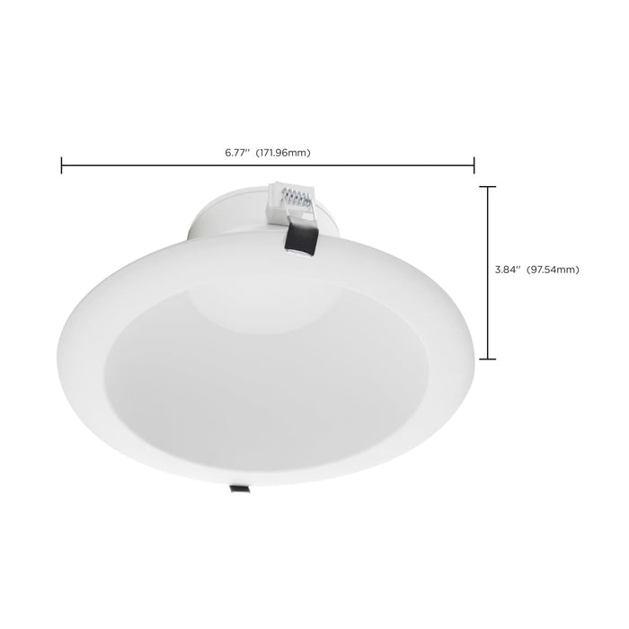 Commercial Downlight Retrofit Satco S11811 23 Watt Commercial LED Downlight - 6 in. - Color Adjustable - Lumen Adjustable - 120-277 volt Satco