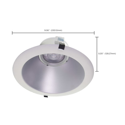 Commercial Downlight Retrofit Satco S11816 32 Watt Commercial LED Downlight - 8 in. - Color Adjustable - Lumen Adjustable - 120-277 volt Satco