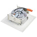 Downlight Retrofit Satco S11820R1 6.7 Watt LED Downlight Retrofit - 4 Inches - CCT Selectable - Square - White Finish - 120 Volt Satco