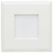 Downlight Retrofit Satco S11820R1 6.7 Watt LED Downlight Retrofit - 4 Inches - CCT Selectable - Square - White Finish - 120 Volt Satco