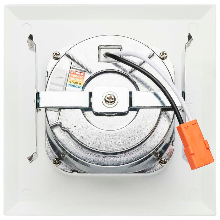 Downlight Retrofit Satco S11820R1 6.7 Watt LED Downlight Retrofit - 4 Inches - CCT Selectable - Square - White Finish - 120 Volt Satco