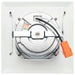 Downlight Retrofit Satco S11820R1 6.7 Watt LED Downlight Retrofit - 4 Inches - CCT Selectable - Square - White Finish - 120 Volt Satco