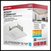 Downlight Retrofit Satco S11820R1 6.7 Watt LED Downlight Retrofit - 4 Inches - CCT Selectable - Square - White Finish - 120 Volt Satco