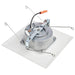 Downlight Retrofit Satco S11821R1 9 Watt LED Downlight Retrofit - 5-6 Inches - CCT Selectable - Square - White Finish - 120 Volt Satco
