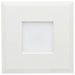 Downlight Retrofit Satco S11821R1 9 Watt LED Downlight Retrofit - 5-6 Inches - CCT Selectable - Square - White Finish - 120 Volt Satco