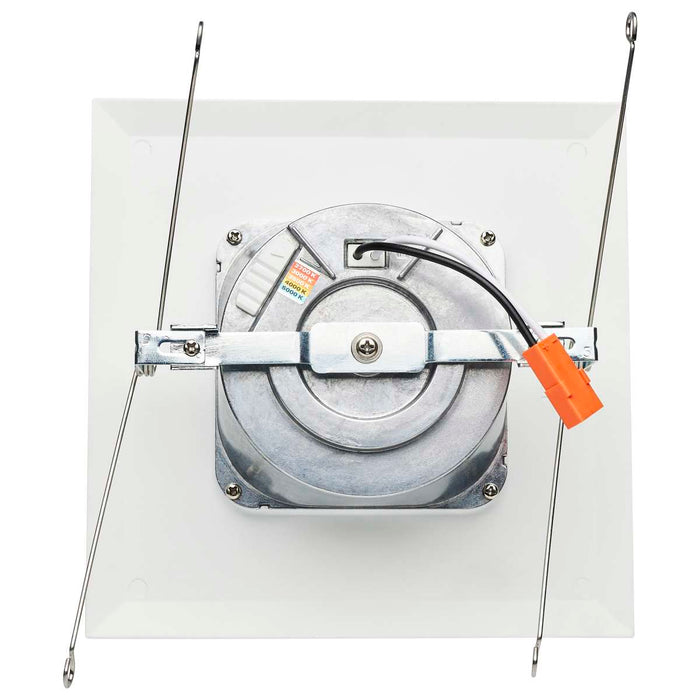 Downlight Retrofit Satco S11821R1 9 Watt LED Downlight Retrofit - 5-6 Inches - CCT Selectable - Square - White Finish - 120 Volt Satco