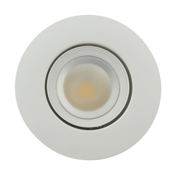 Downlight Retrofit Satco S11822 7.5 Watt LED Directional Retrofit Downlight - Gimbaled - 4 in. - Adjustable Color Temperature - 60 deg. Beam Angle - 120 Volt Satco