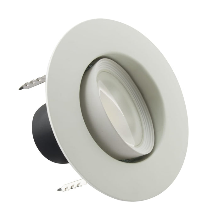 Downlight Retrofit Satco S11822 7.5 Watt LED Directional Retrofit Downlight - Gimbaled - 4 in. - Adjustable Color Temperature - 60 deg. Beam Angle - 120 Volt Satco