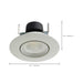 Downlight Retrofit Satco S11822 7.5 Watt LED Directional Retrofit Downlight - Gimbaled - 4 in. - Adjustable Color Temperature - 60 deg. Beam Angle - 120 Volt Satco