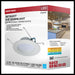 Downlight Retrofit Satco S11825R1 13.7 Watt LED Downlight Retrofit - 5-6 Inches - CCT Selectable - Round - White Finish - 120 Volt Satco