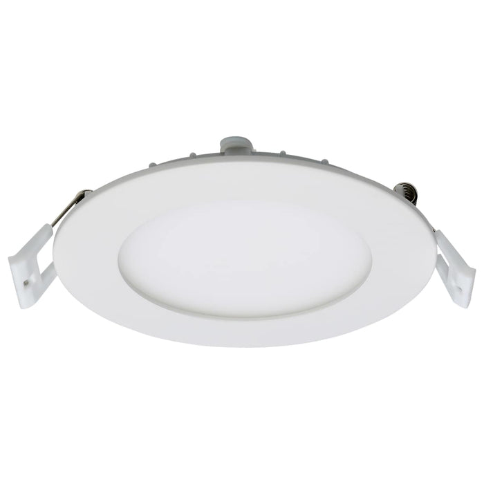 Direct Wire LED Downlight Satco S11826R1 10 Watt LED Direct Wire Downlight - Edge-lit - 4-Inch - CCT Selectable - Round - Remote Driver Satco