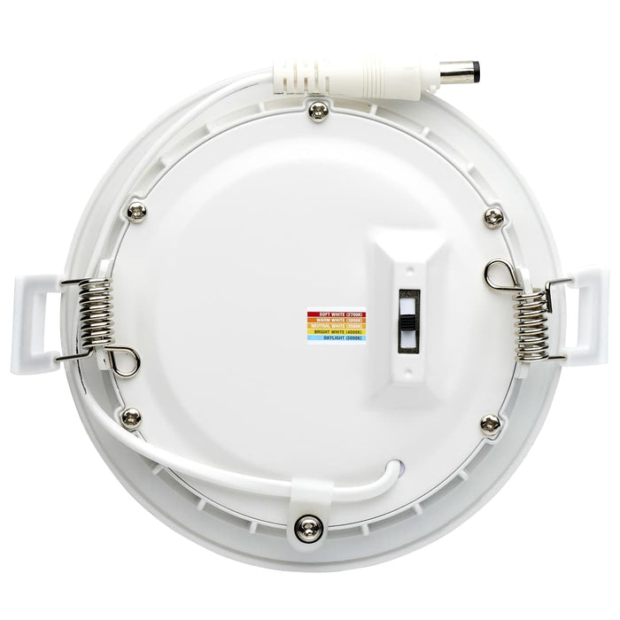 Direct Wire LED Downlight Satco S11826R1 10 Watt LED Direct Wire Downlight - Edge-lit - 4-Inch - CCT Selectable - Round - Remote Driver Satco