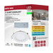 Direct Wire LED Downlight Satco S11826R1 10 Watt LED Direct Wire Downlight - Edge-lit - 4-Inch - CCT Selectable - Round - Remote Driver Satco