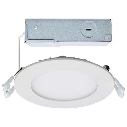 Direct Wire LED Downlight Satco S11826R1 10 Watt LED Direct Wire Downlight - Edge-lit - 4-Inch - CCT Selectable - Round - Remote Driver Satco