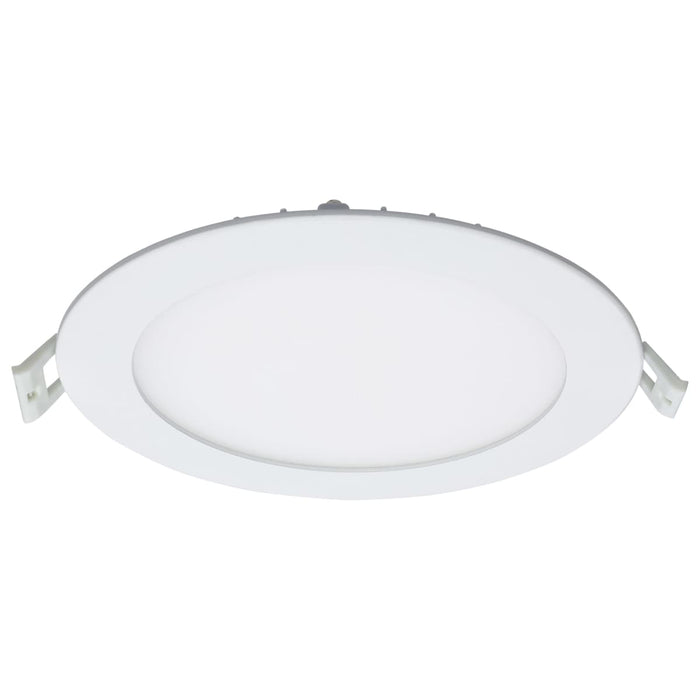 Direct Wire LED Downlight Satco S11827R1 12 Watt LED Direct Wire Downlight - Edge-lit - 6-Inch - CCT Selectable - Round - Remote Driver Satco