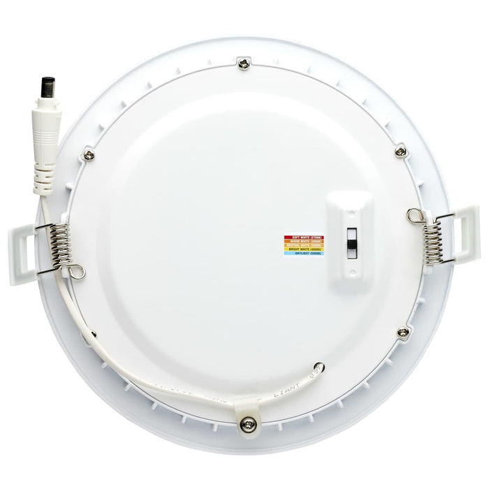 Direct Wire LED Downlight Satco S11827R1 12 Watt LED Direct Wire Downlight - Edge-lit - 6-Inch - CCT Selectable - Round - Remote Driver Satco